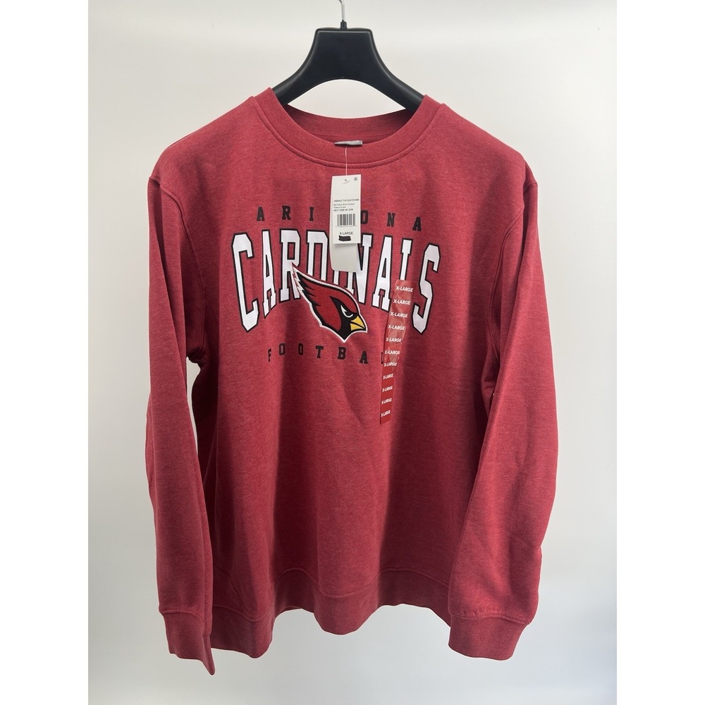 NFL Arizona Cardinals CSA XL Red Sweatshirt NWT‎